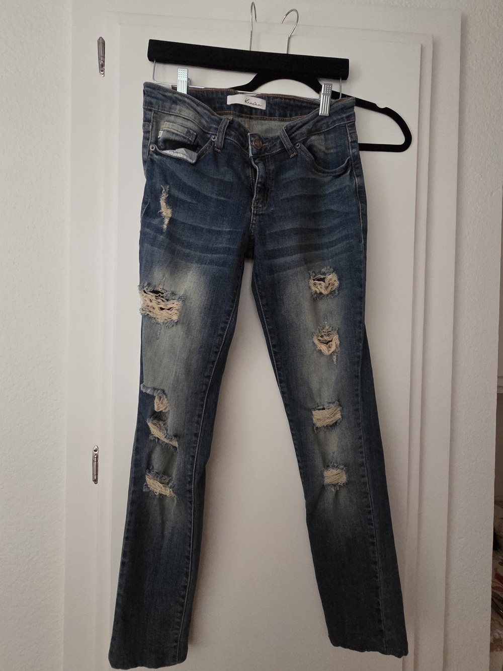 Kan Kan Distressed Blue Women’s Jeans